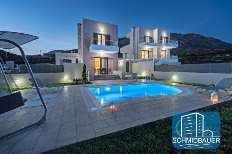 Triopetra Kreta, Triopetra: Drei freistehende Häuser mit Swimmingpool und Meerblick Haus kaufen